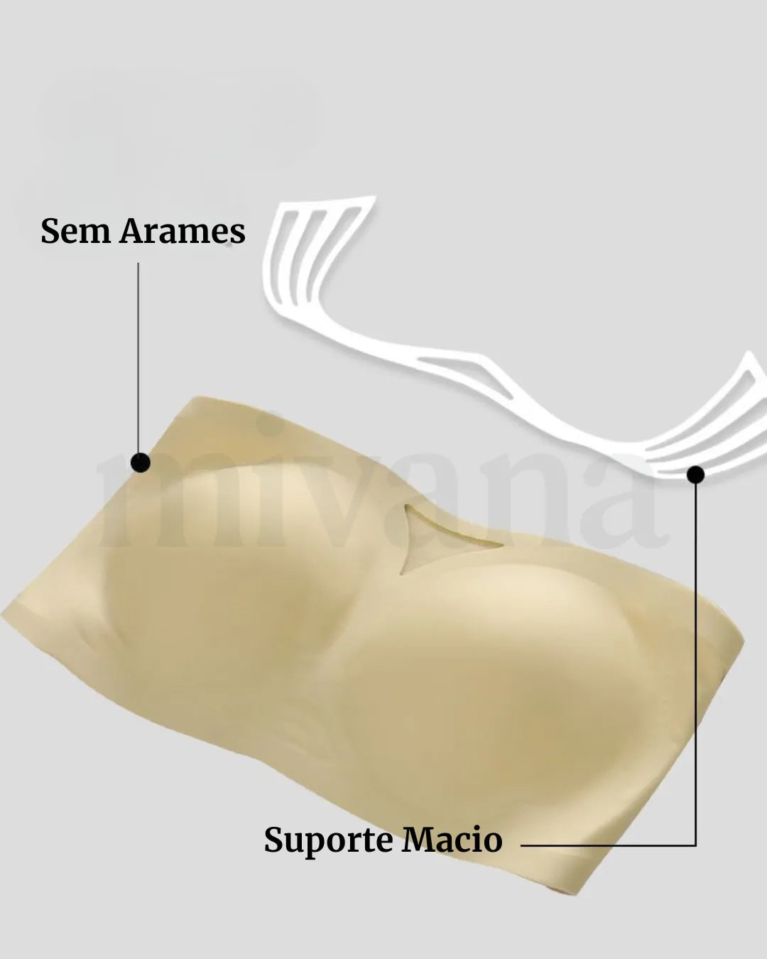 Soutien-gorge sans bretelles antidérapant Ultra Flex | Achetez-en 1, obtenez-en 2