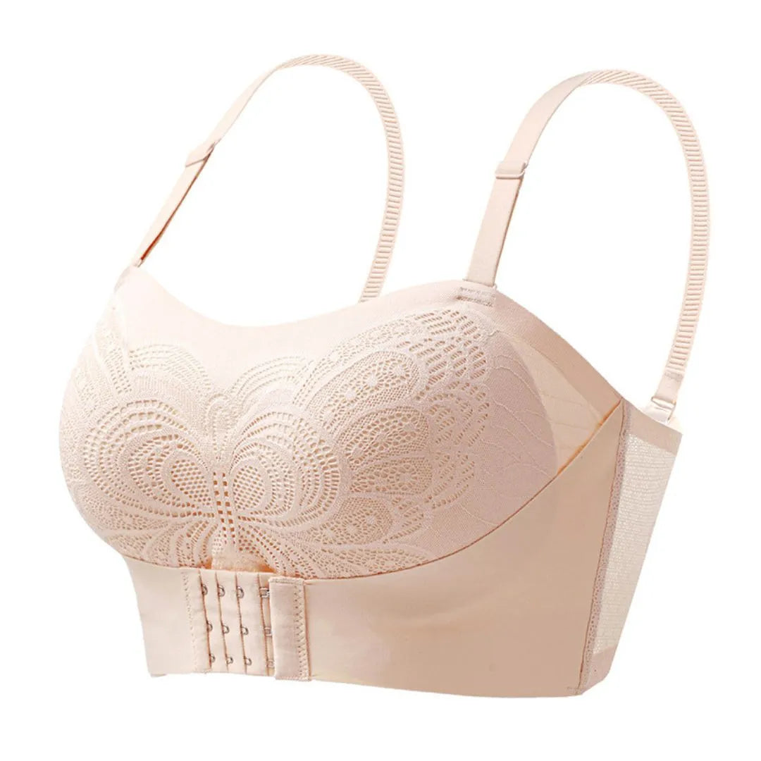 Soutien-gorge sans bretelles avec bretelles renforcées Argent
