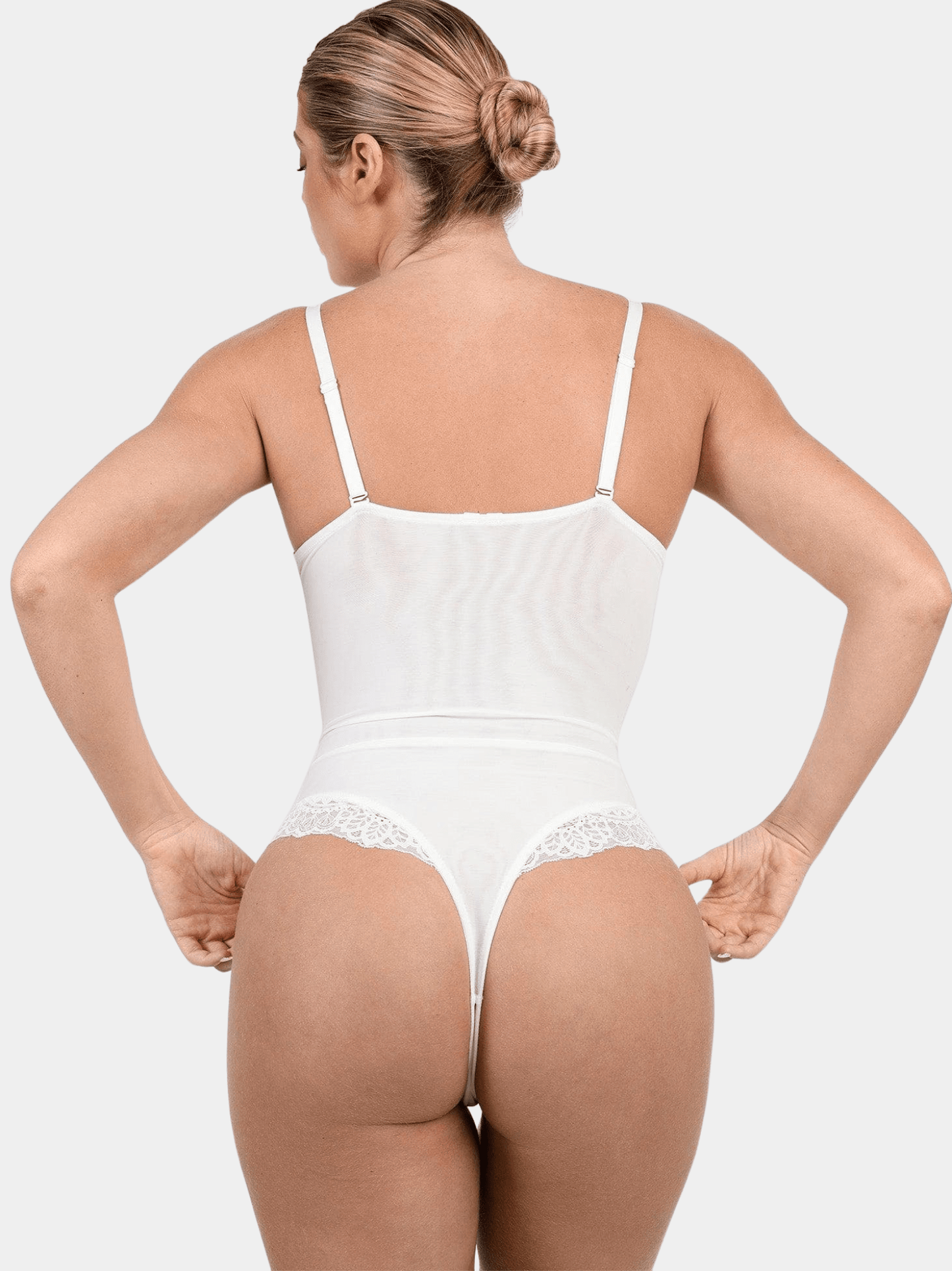 Sculpture Élégante® – Body Gainant Invisible en Dentelle