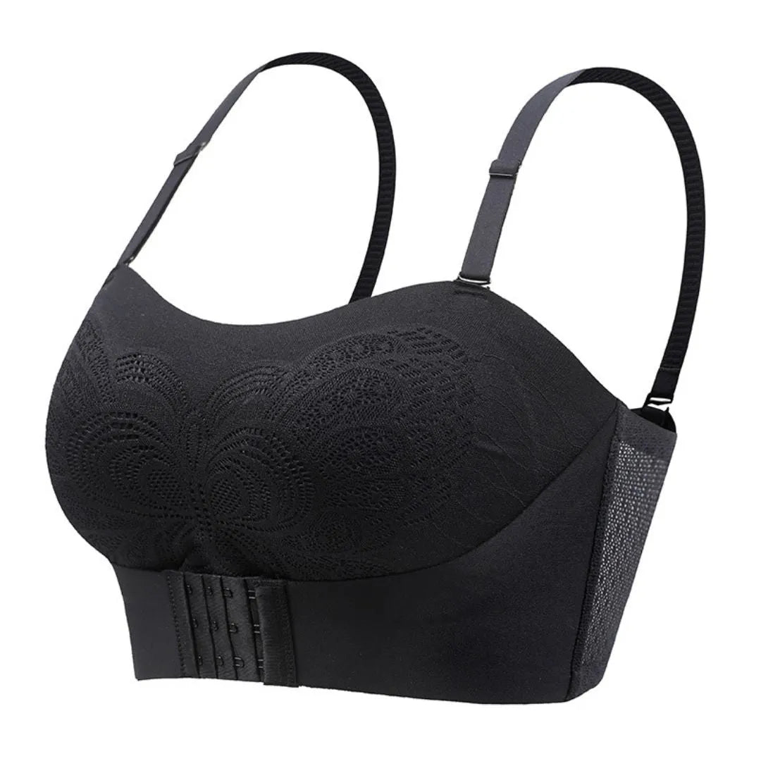 Soutien-gorge sans bretelles avec bretelles renforcées Argent