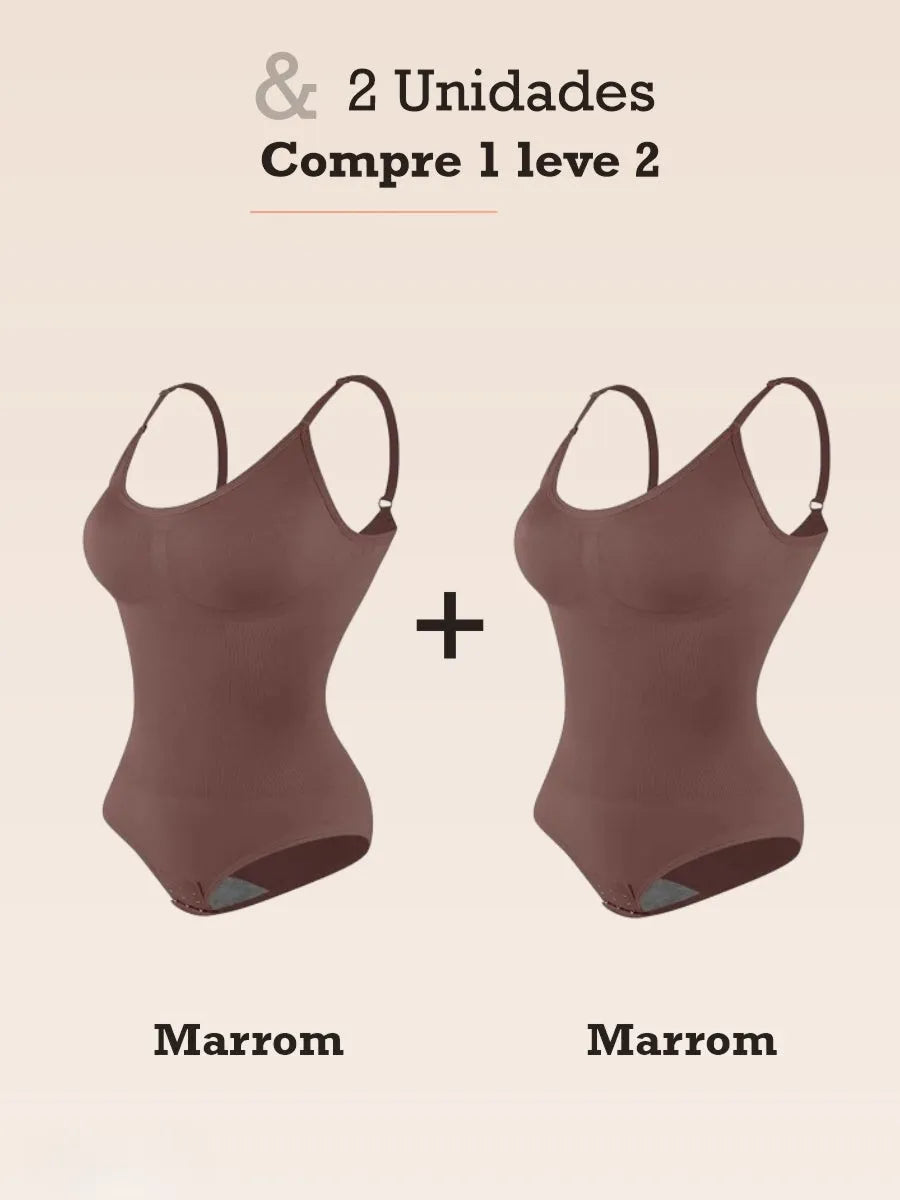Body Modelador Slim Control - Compre 1 Leve 2 + Brinde Exclusivo