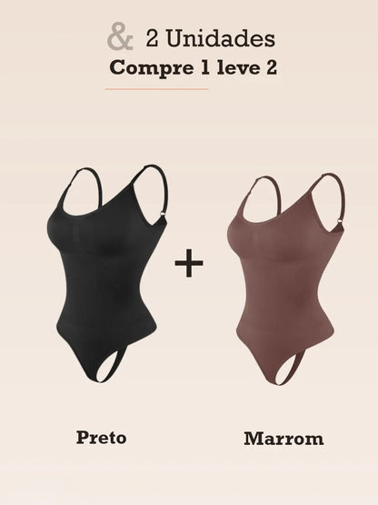 Body Modelador Slim Control - Compre 1 Leve 2 + Brinde Exclusivo