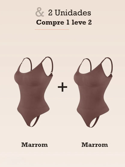 Body Modelador Slim Control - Compre 1 Leve 2 + Brinde Exclusivo