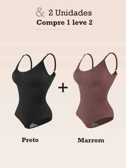Body Modelador Slim Control - Compre 1 Leve 2 + Brinde Exclusivo