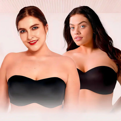Soutien-gorge sans bretelles-Bretelles amovibles  [1 acheté, 2 offerts] 