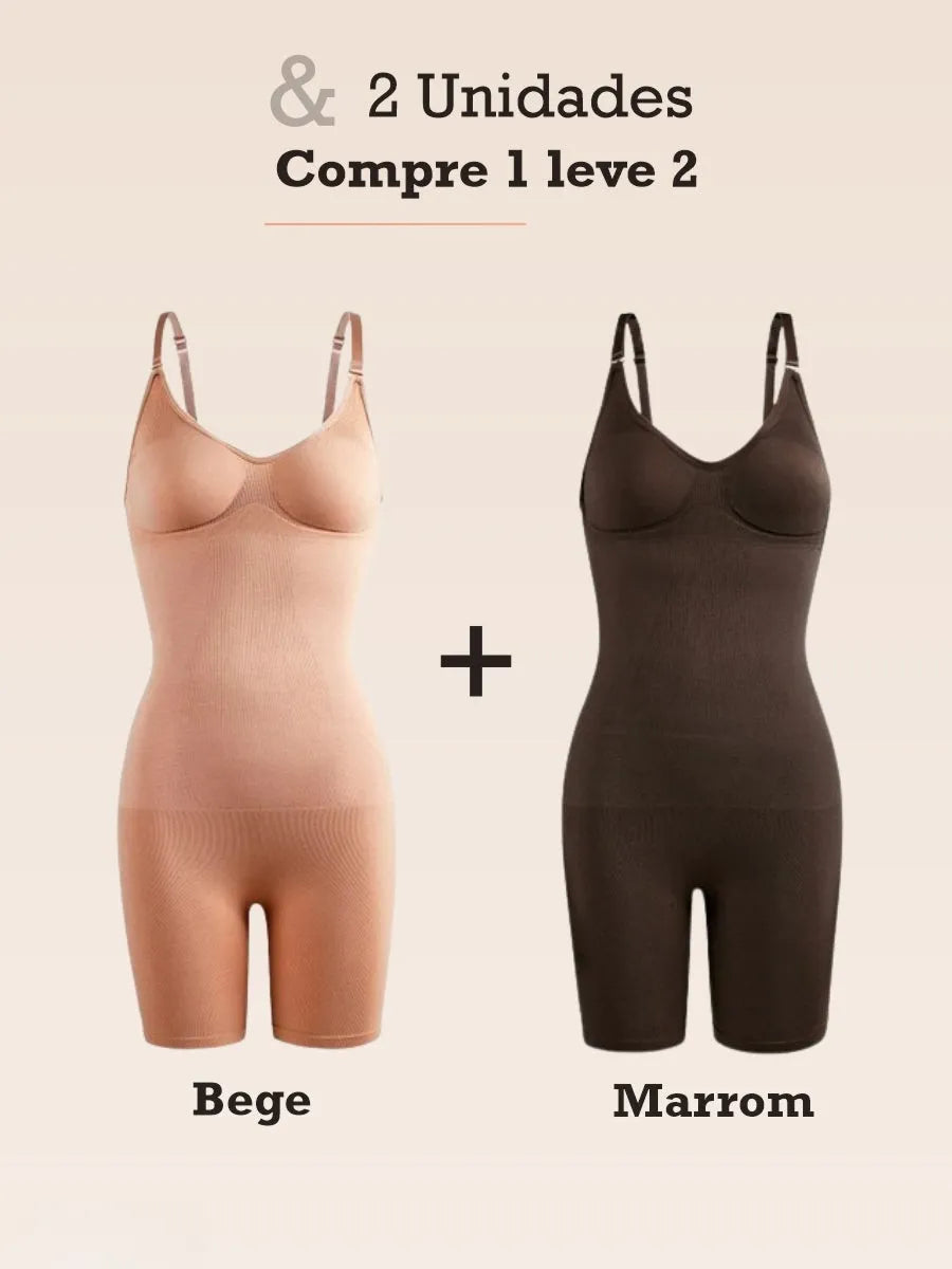 Body Modelador Slim Control - Compre 1 Leve 2 + Brinde Exclusivo