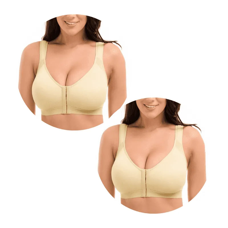 Soutien-gorge Virginia Comfort avec fermeture sur le devant- [1 acheté, 2 offerts]  + Cadeaux exclusifs