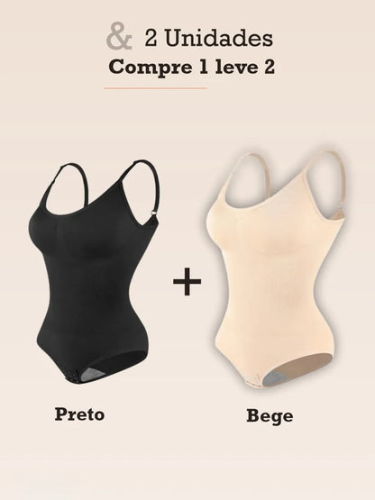 Body Modelador Slim Control - Compre 1 Leve 2 + Brinde Exclusivo