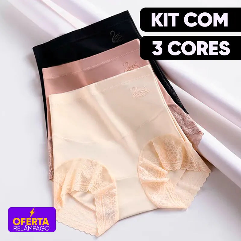 Kit de 3 culottes Maximus effet galbant, anti-odeurs et antibactériennes