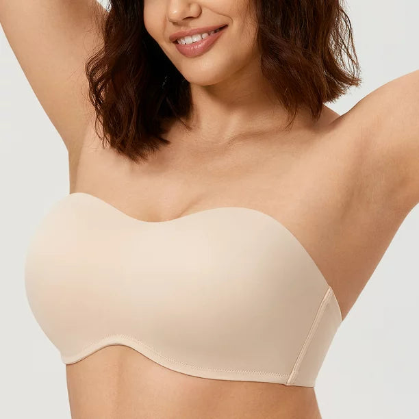 Soutien-gorge sans bretelles-Bretelles amovibles  [1 acheté, 2 offerts] 