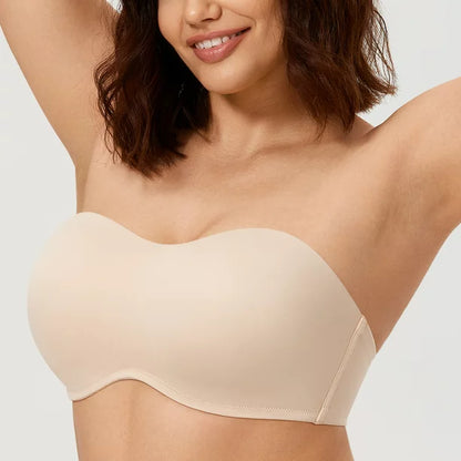 Soutien-gorge sans bretelles-Bretelles amovibles  [1 acheté, 2 offerts] 
