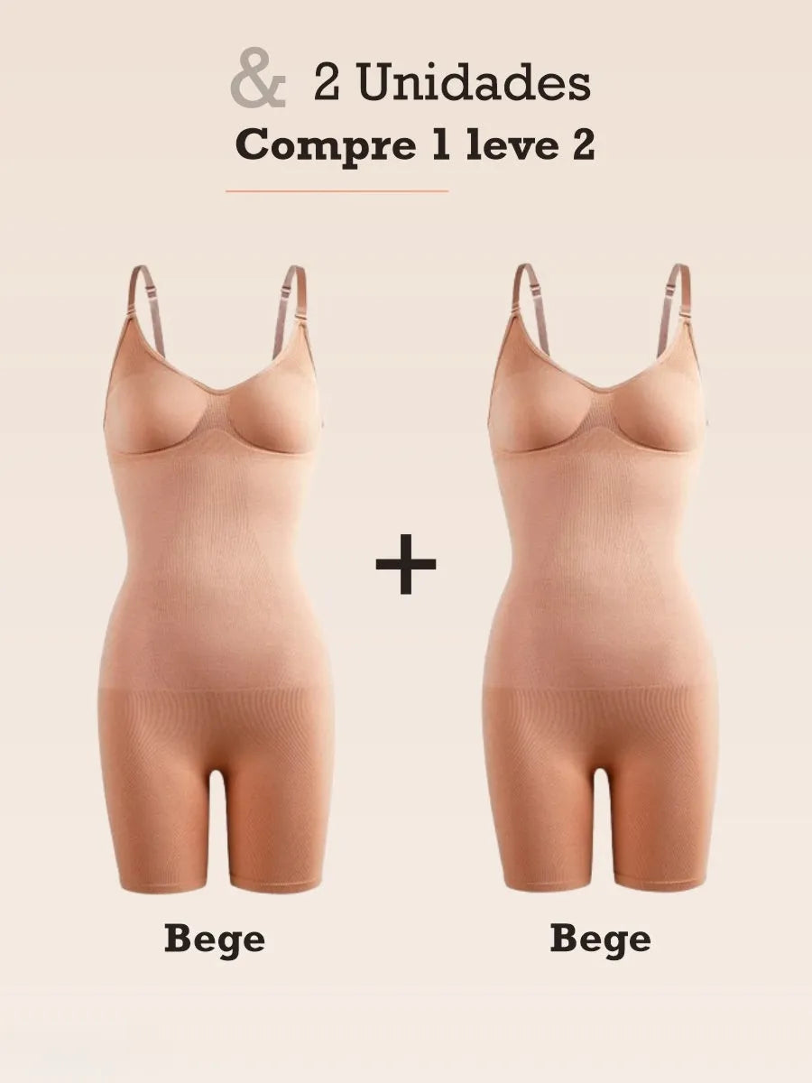 Body Modelador Slim Control - Compre 1 Leve 2 + Brinde Exclusivo