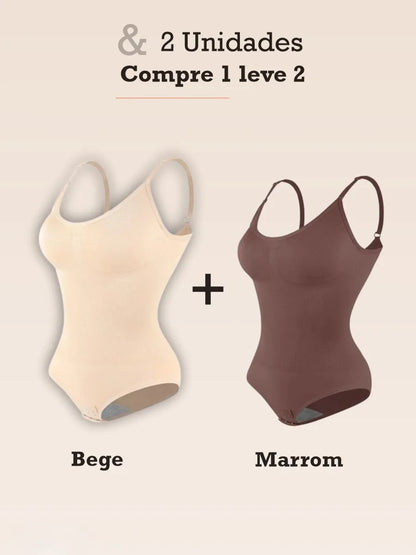 Body Modelador Slim Control - Compre 1 Leve 2 + Brinde Exclusivo