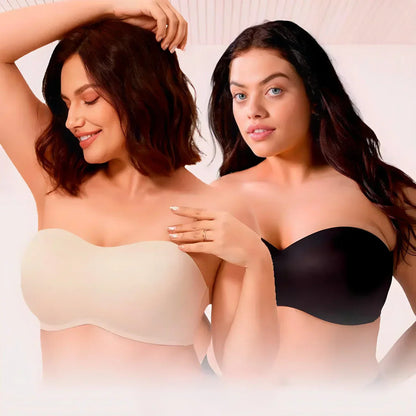 Soutien-gorge sans bretelles-Bretelles amovibles  [1 acheté, 2 offerts] 