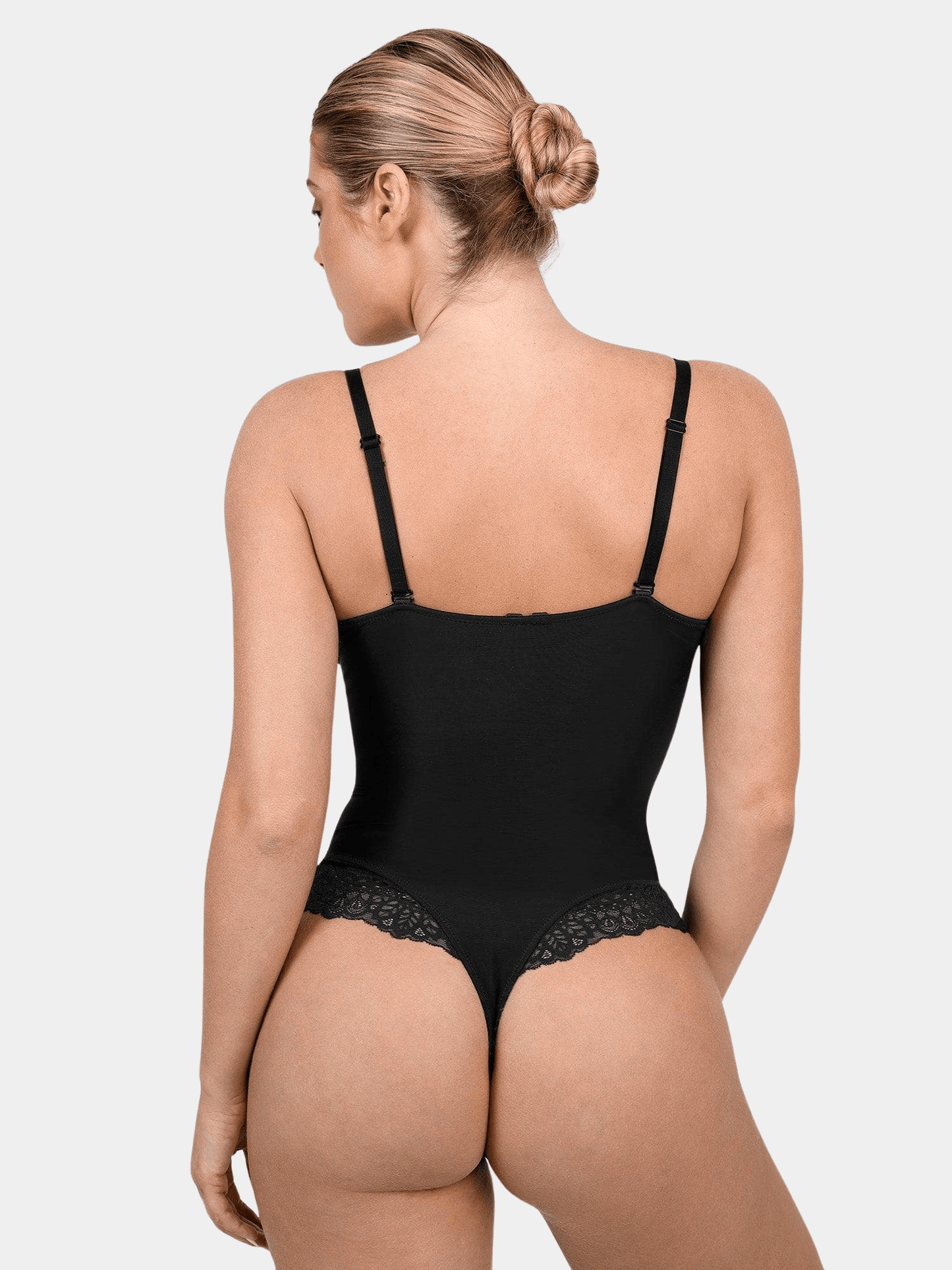 Sculpture Élégante® – Body Gainant Invisible en Dentelle