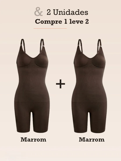 Body Modelador Slim Control - Compre 1 Leve 2 + Brinde Exclusivo