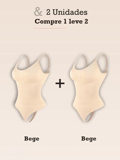 Body Modelador Slim Control - Compre 1 Leve 2 + Brinde Exclusivo