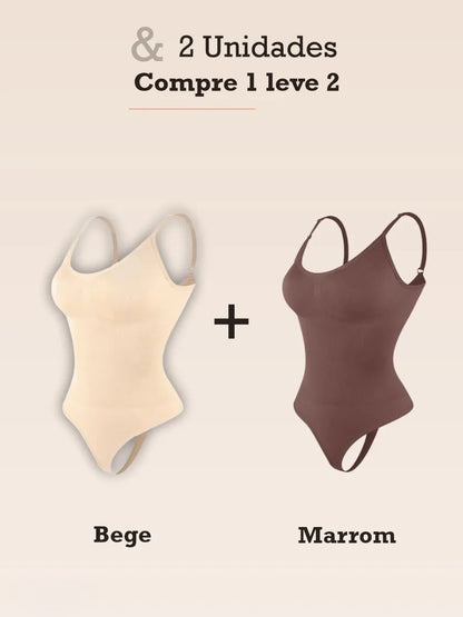 Body Modelador Slim Control - Compre 1 Leve 2 + Brinde Exclusivo
