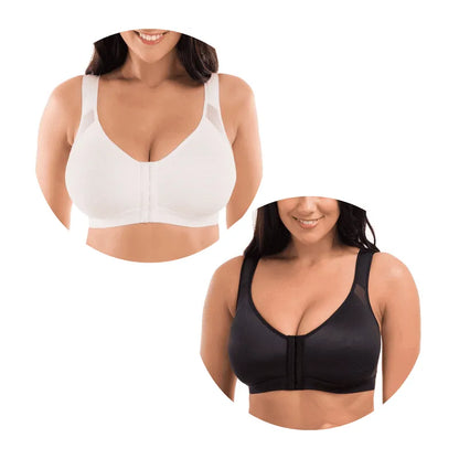Soutien-gorge Virginia Comfort avec fermeture sur le devant- [1 acheté, 2 offerts]  + Cadeaux exclusifs