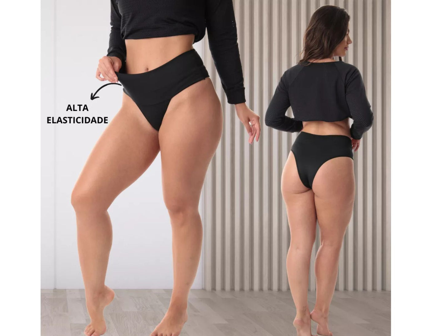 Kit 10 Confort+™ | Culotte gainante double taille haute