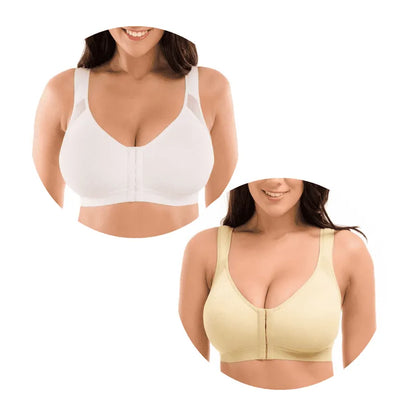 Soutien-gorge Virginia Comfort avec fermeture sur le devant- [1 acheté, 2 offerts]  + Cadeaux exclusifs