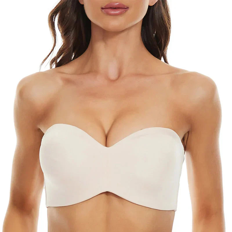 Soutien-gorge sans bretelles-Bretelles amovibles  [1 acheté, 2 offerts] 