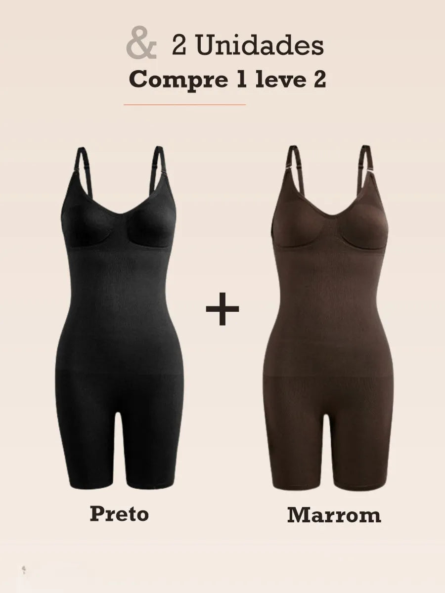 Body Modelador Slim Control - Compre 1 Leve 2 + Brinde Exclusivo