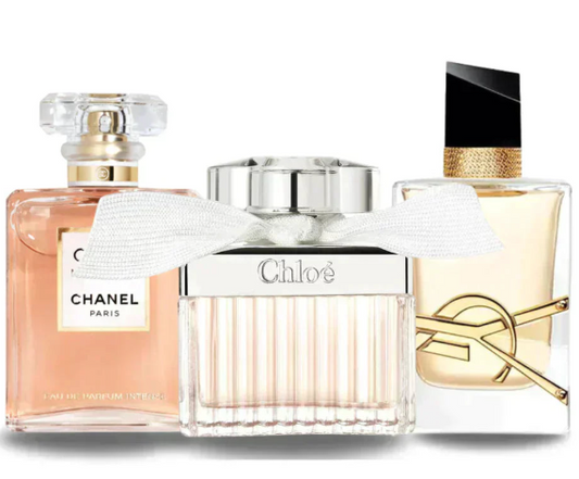 3 Parfums Chanel Coco Mademoiselle, Yves Saint Laurent Libre & Chloé (PAYEZ 1 OBTENEZ 3)