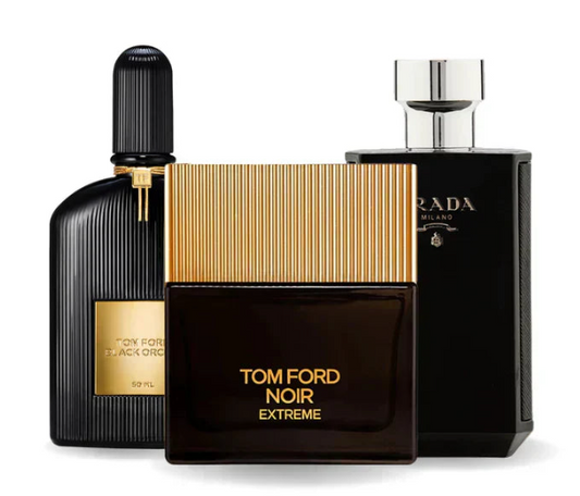 3 Parfums Tom Ford Black Orchid, Tom Ford Noir Extrême & Prada L’Homme Intense (PAYEZ 1 OBTENEZ 3)