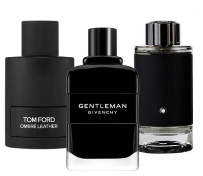 3 Parfums Tom Ford Ombre Leather, Givenchy Gentleman & Montblanc Explorer (PAYEZ 1 OBTENEZ 3) 