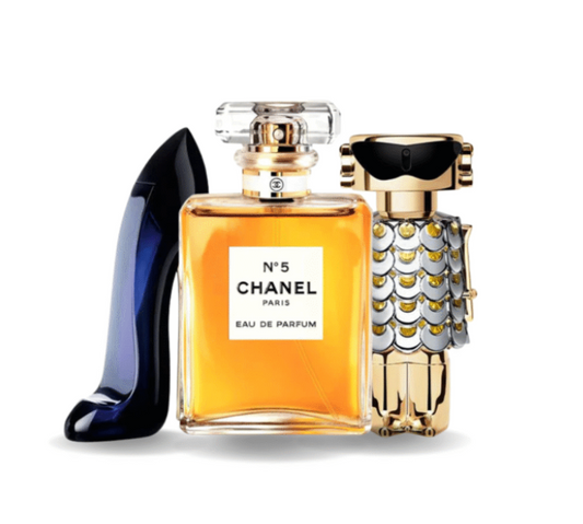 3 Parfums Carolina Herrera Good Girl, Chanel N°5 & Paco Rabanne Fame (PAYEZ 1 OBTENEZ 3)