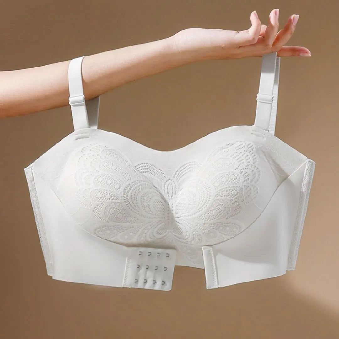 Soutien-gorge sans bretelles avec bretelles renforcées Argent