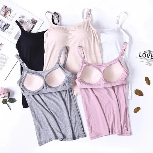 Débardeur avec soutien-gorge intégré | Achetez 1, obtenez 3 + cadeau exclusif